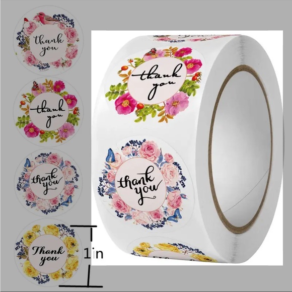 Thank You Stickers (500-count) - Picture 2 of 7